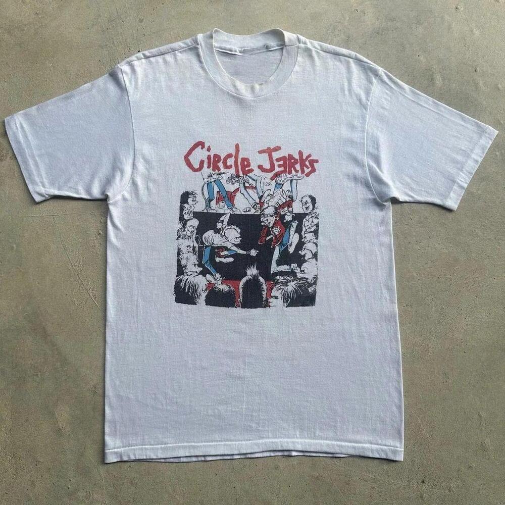 1991 Circle Jerks Punk Band Tee,